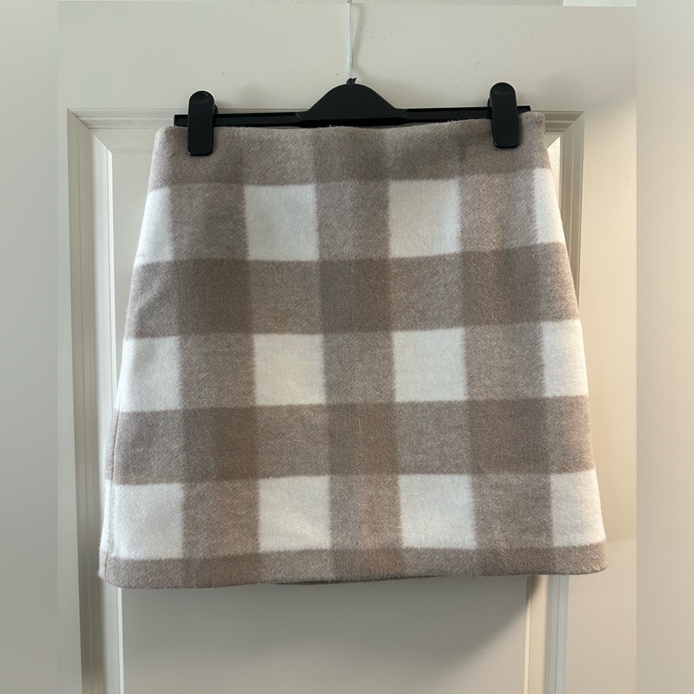 NWT Loft Skirt Plaid